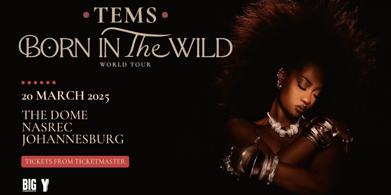 Tems #BornInTheWildTour Tickets On Sale Now! 🎶