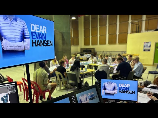 Dear Evan Hansen Rehearsals