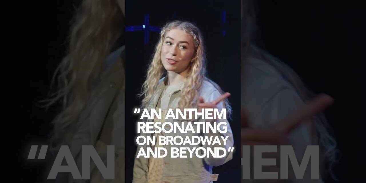Dear Evan Hansen Is Now On Stage! #DearEvanHansen