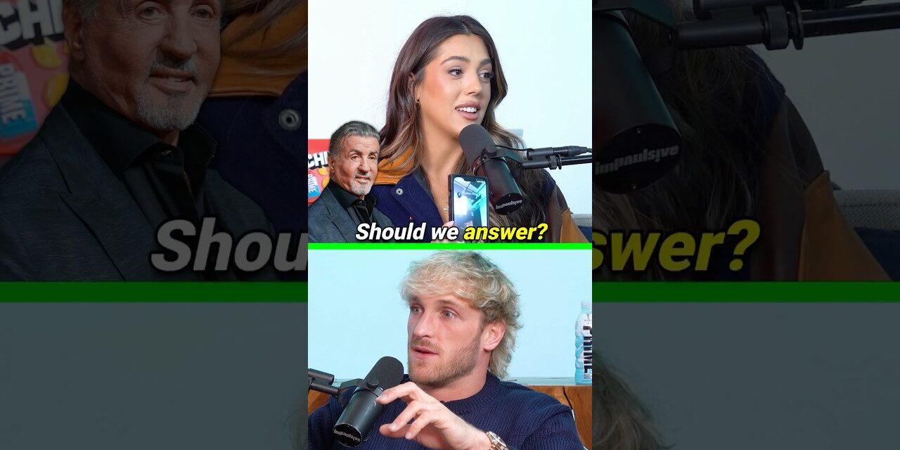 📲 Sylvester Stallone Calls Logan Paul!