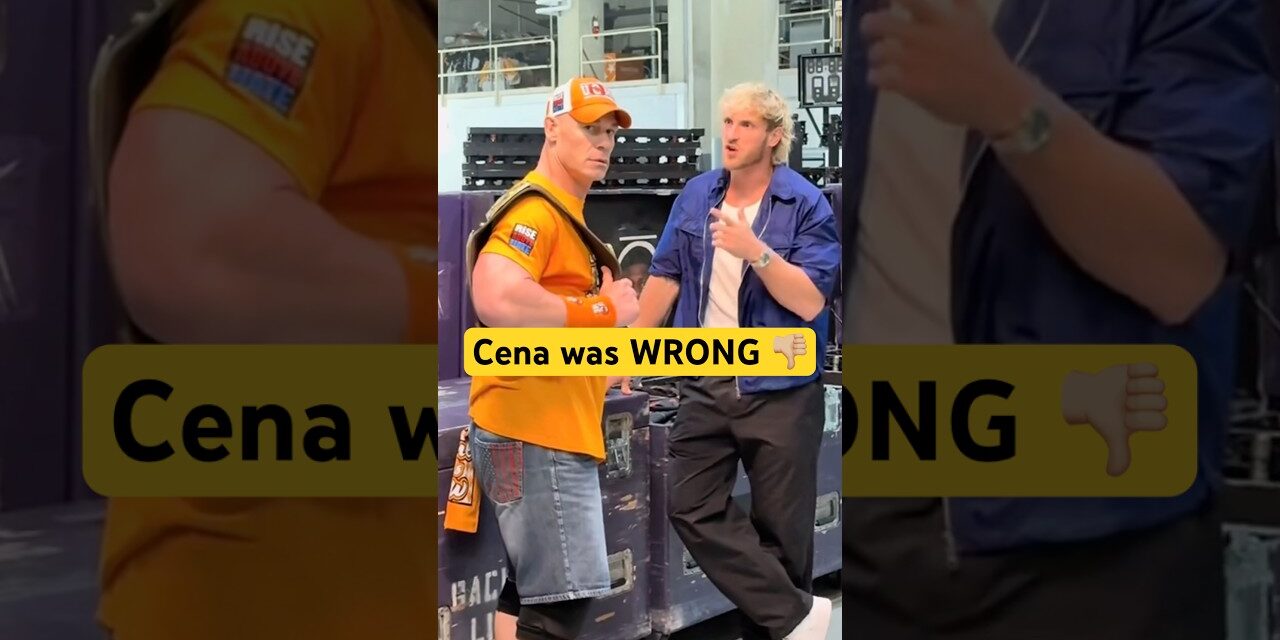 😈 Logan Paul Proved John Cena WRONG