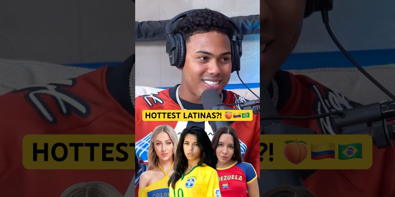 🍑 Myke Towers Ranks Hottest Latinas