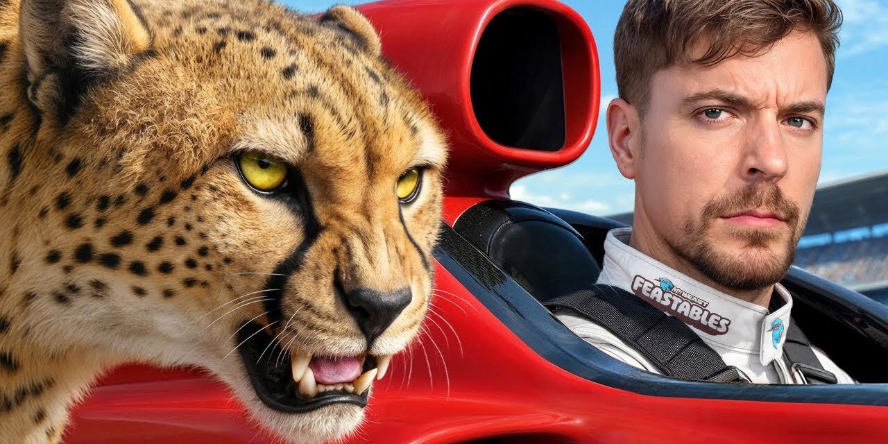 World’s Fastest Car Vs Cheetah!