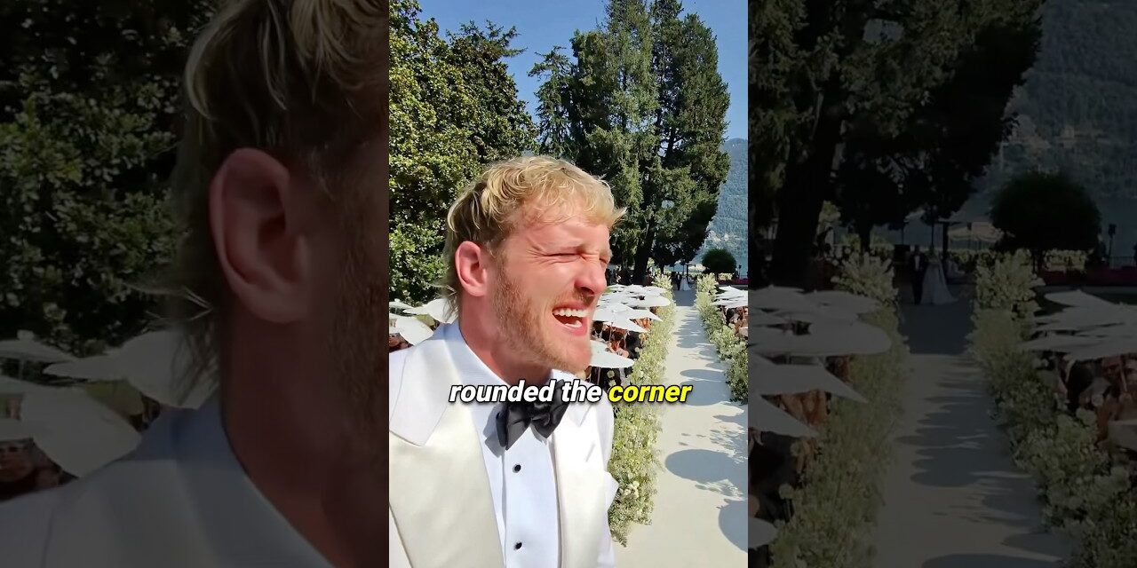 Logan Paul Cried During His Wedding 🥹💍