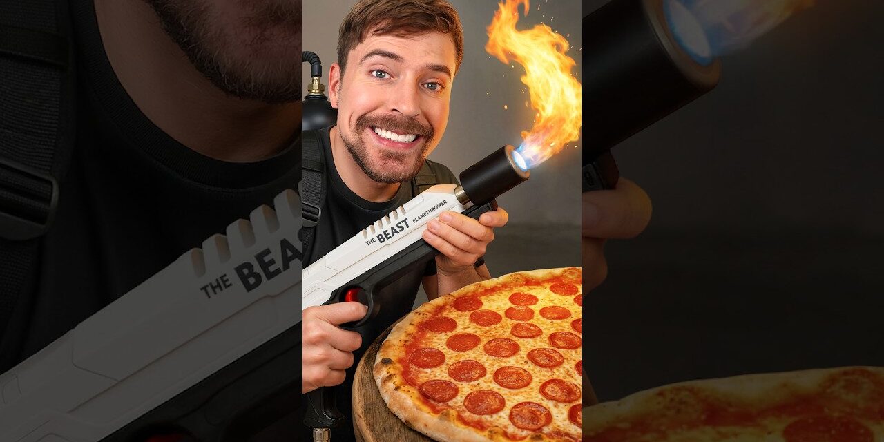 I Cooked A Pizza With Power Tools