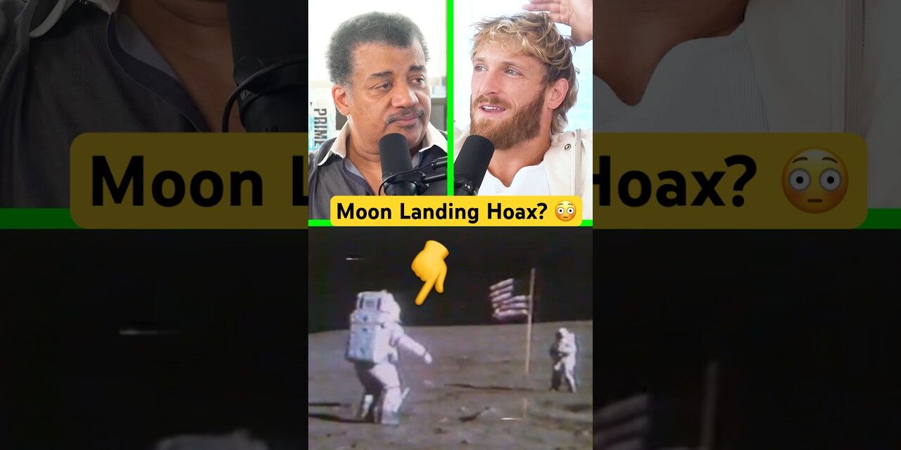 Logan Debates Moon Landing! 👨🏻‍🚀⚠️