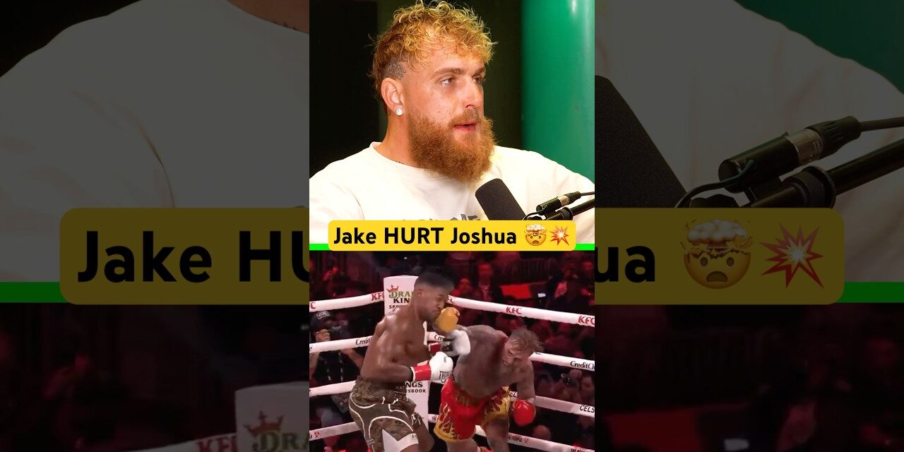 Jake HURT Anthony Joshua 😳🔥
