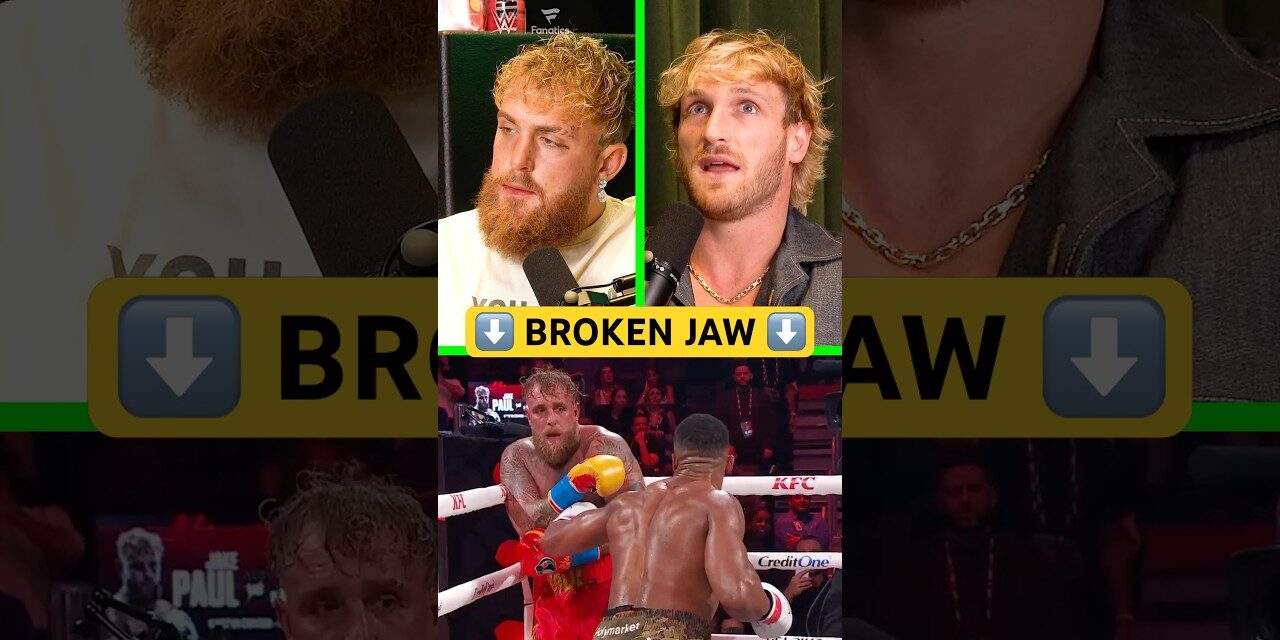 Jake Paul’s BROKEN JAW! 🤯😭💥