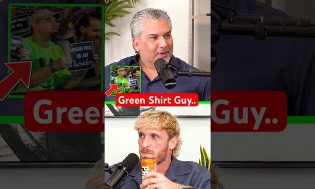 Logan Paul BANS Green Shirt Guy ❌🟢