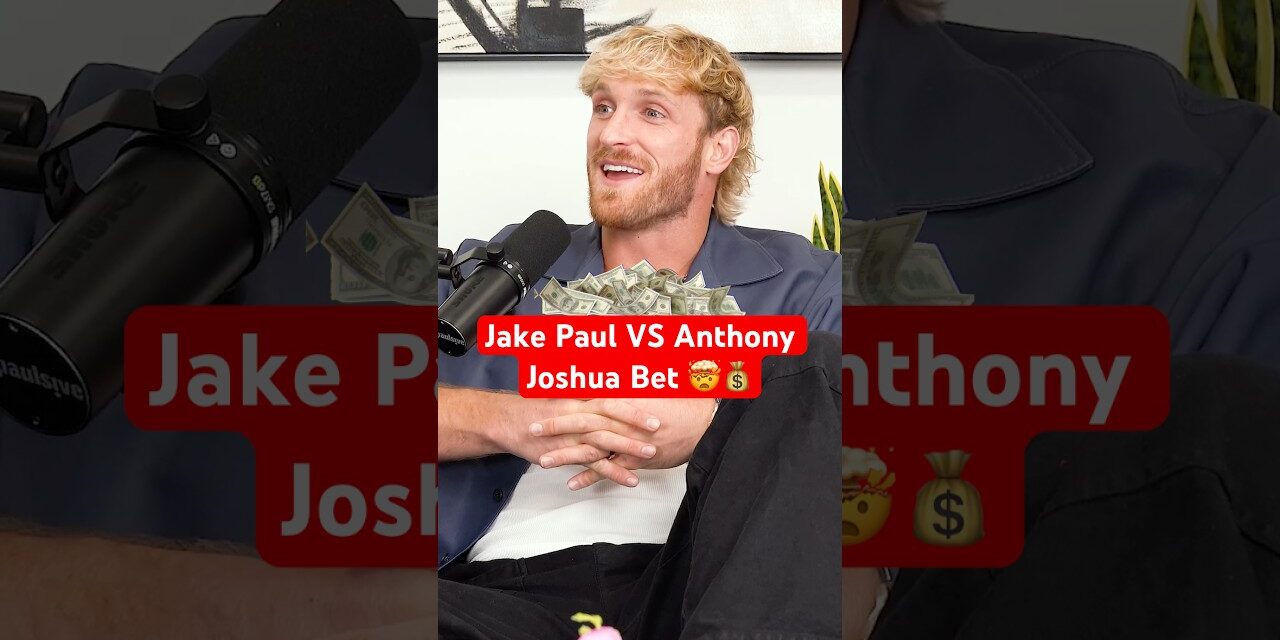 Logan’s $100,000 Bet On Jake Paul 🤯💰