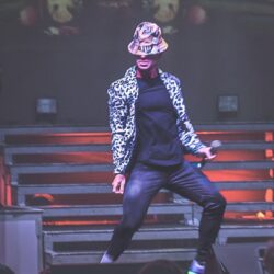 Kevin Fraser performs live at the Barnyard Theatre Pretoria during his Heart of the World comedy tour