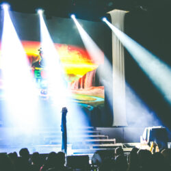 Kevin Fraser performs live at the Barnyard Theatre Pretoria during his Heart of the World comedy tour