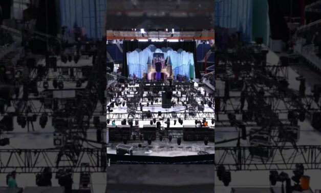 Setting the stage with Disney On Ice