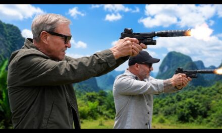 Vietnam Machine Gunner Johnnie Clark Tries a Modern Red Dot Pistol